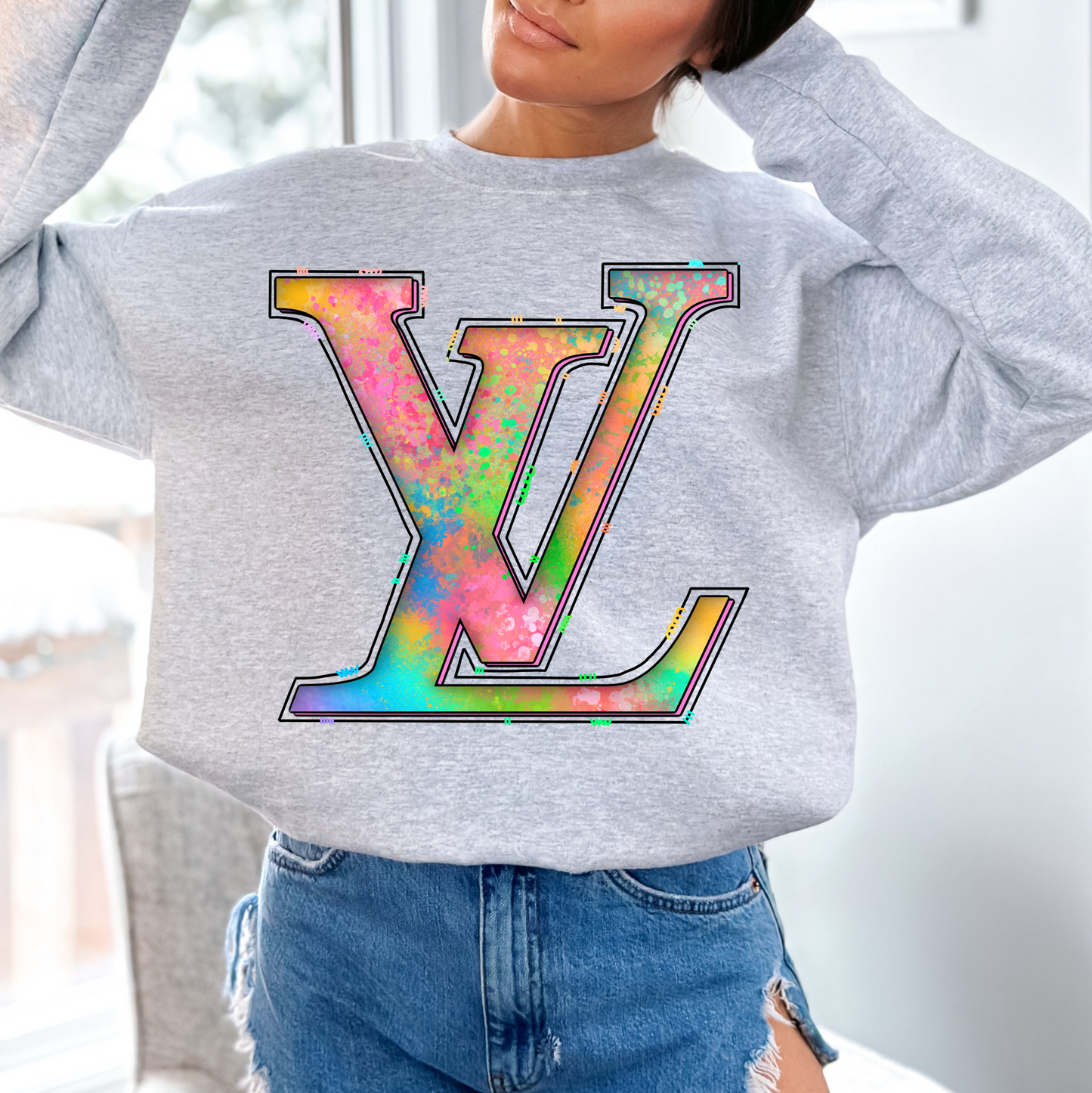 LV Watercolor - DTF Transfer