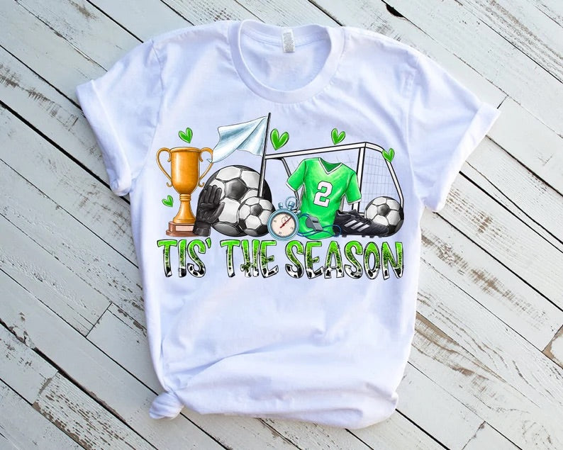 Tis The Season Soccer DTF Transfer