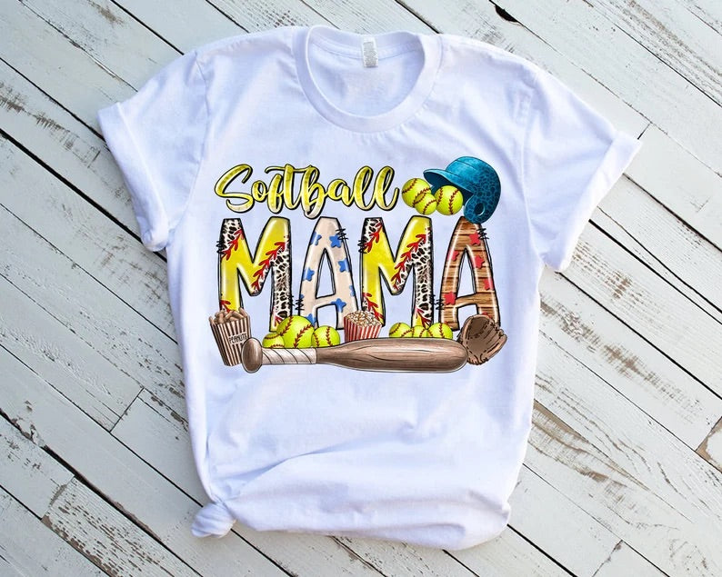 Softball Mama - DTF Transfer
