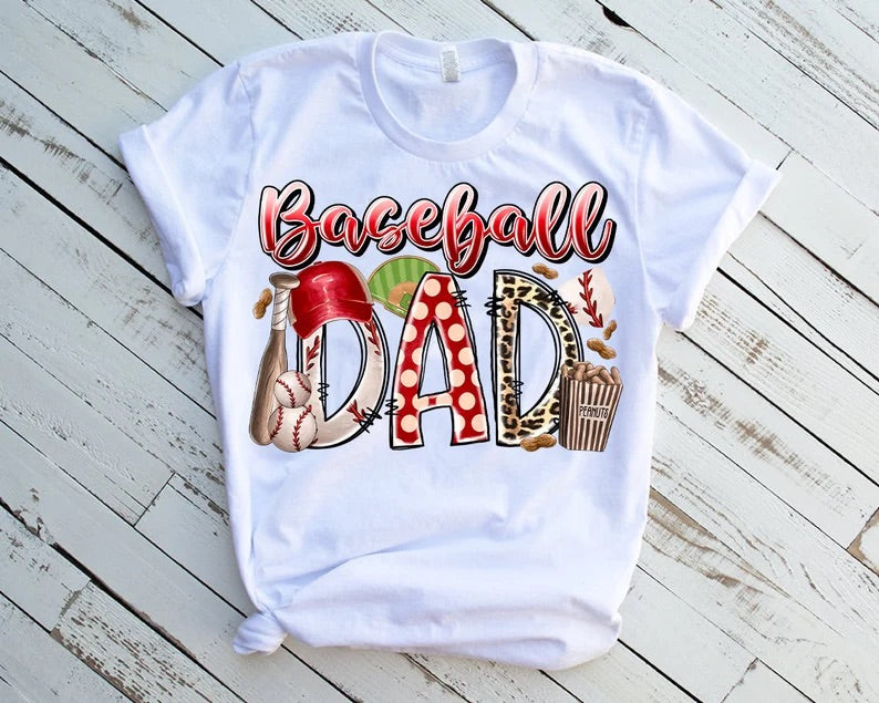 Baseball Dad - DTF Transfer