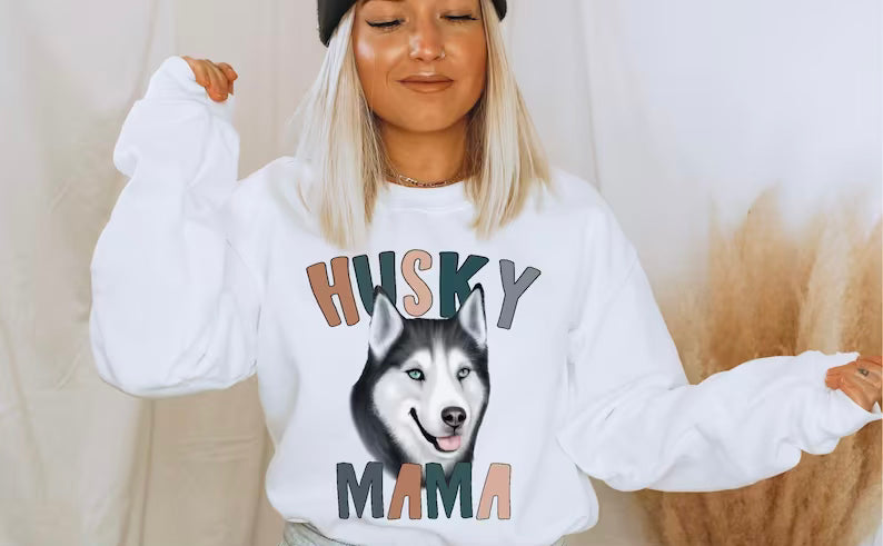 Husky Mama DTF Transfer