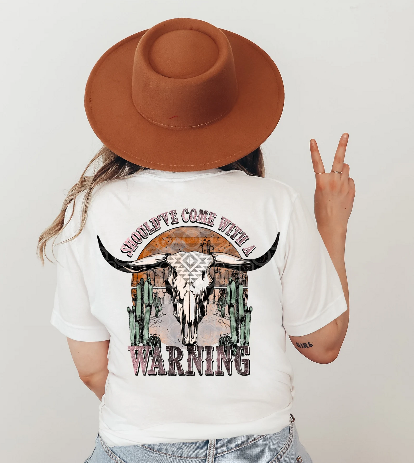 Should've Come With A Warning DTF Transfer