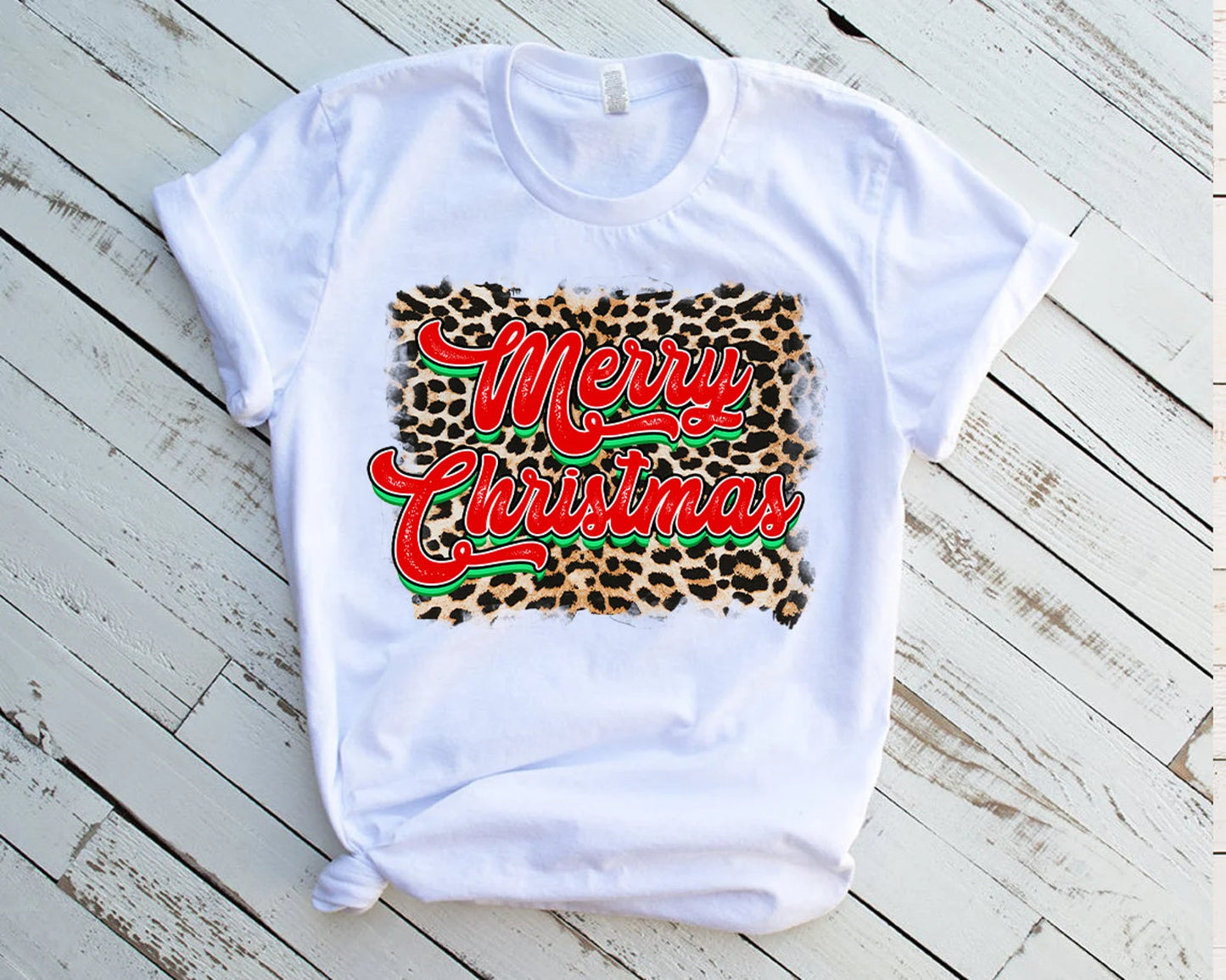 Merry Christmas DTF Transfer