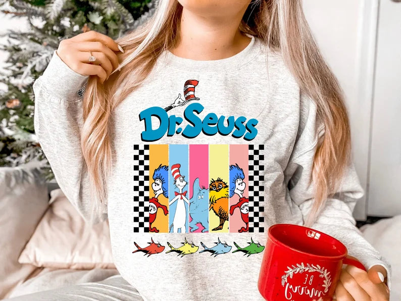 Dr Seuss DTF Transfer Earthline Customs