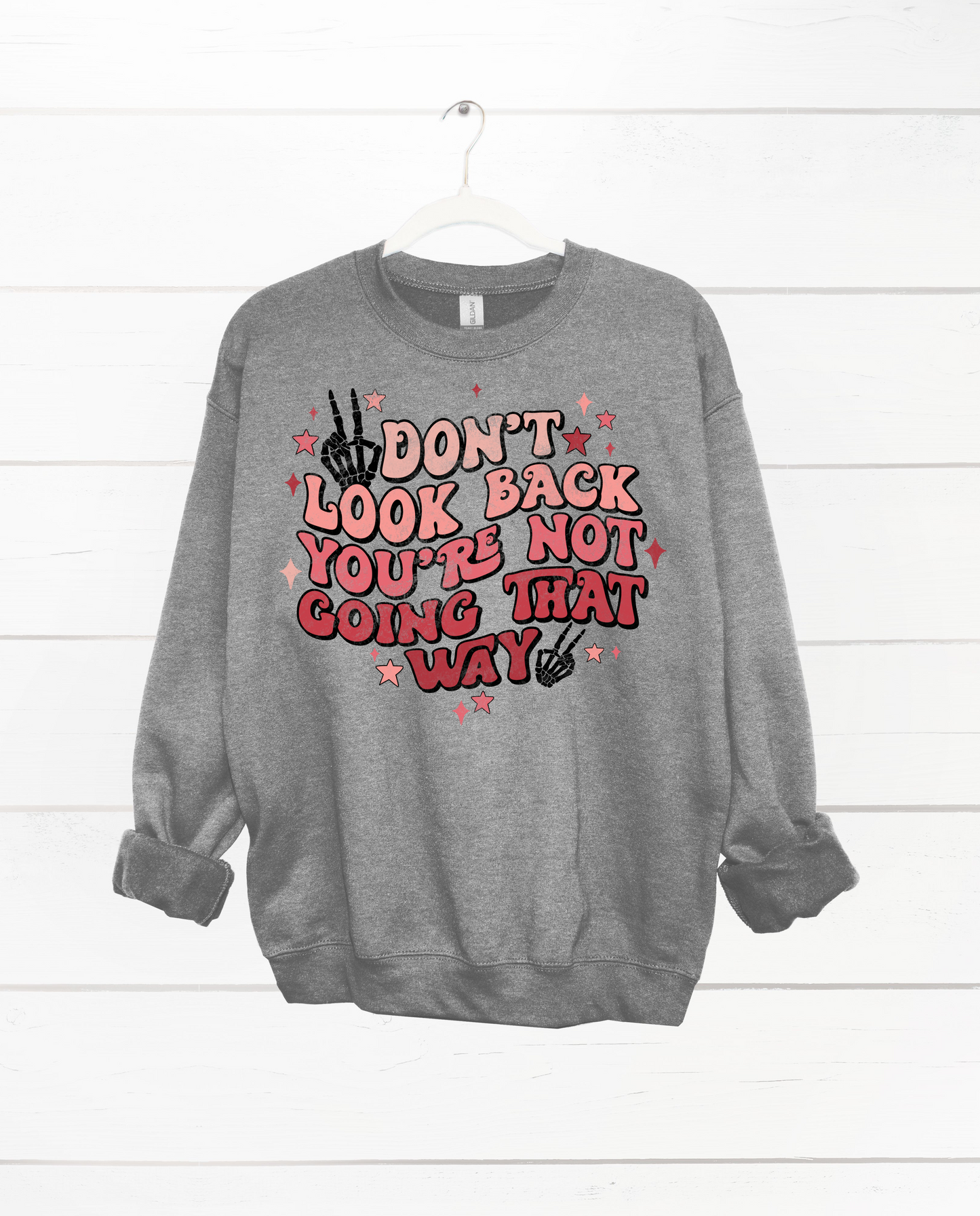 Don't Look Back DTF Transfer