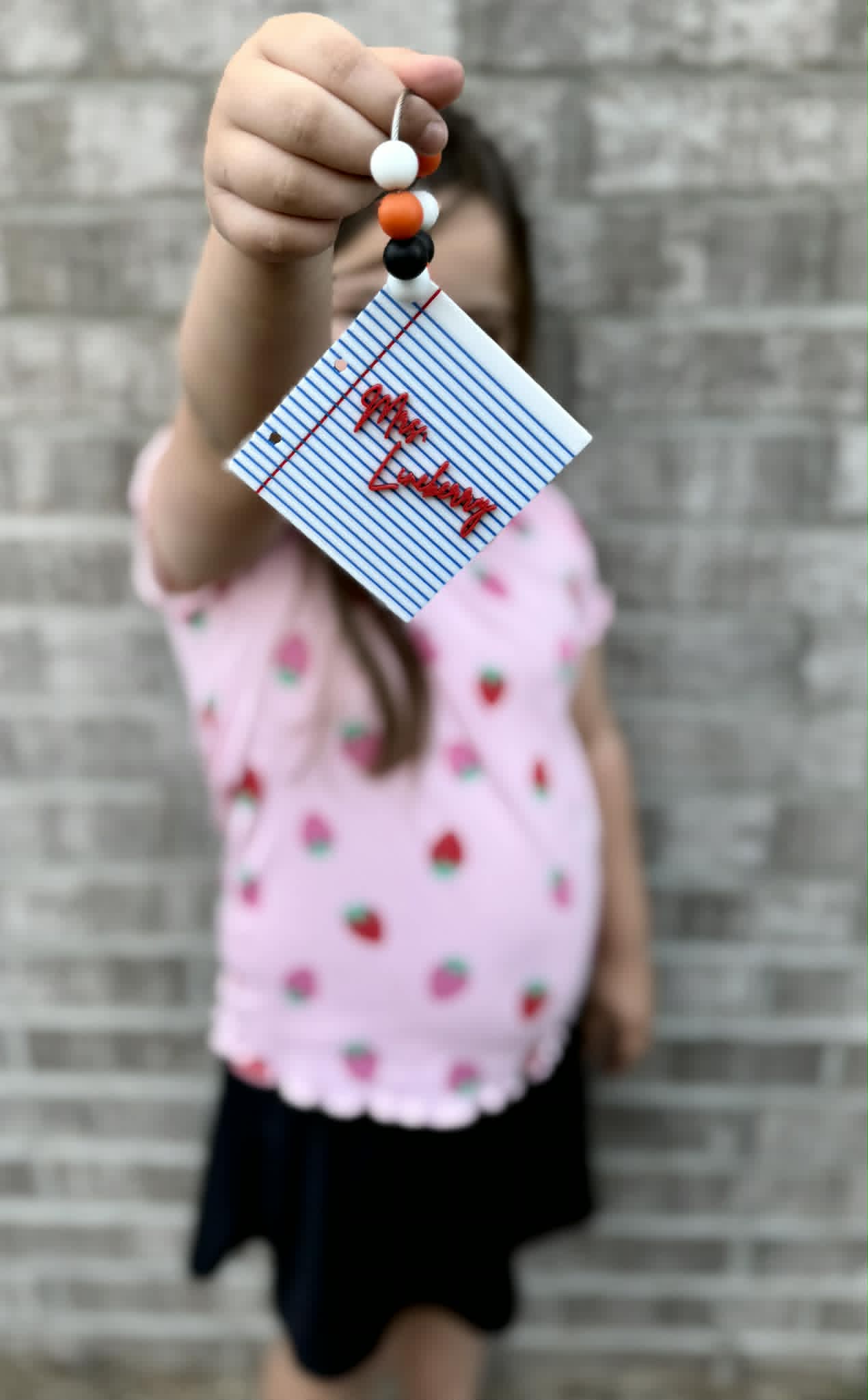 Personalized Paper Bag Tag