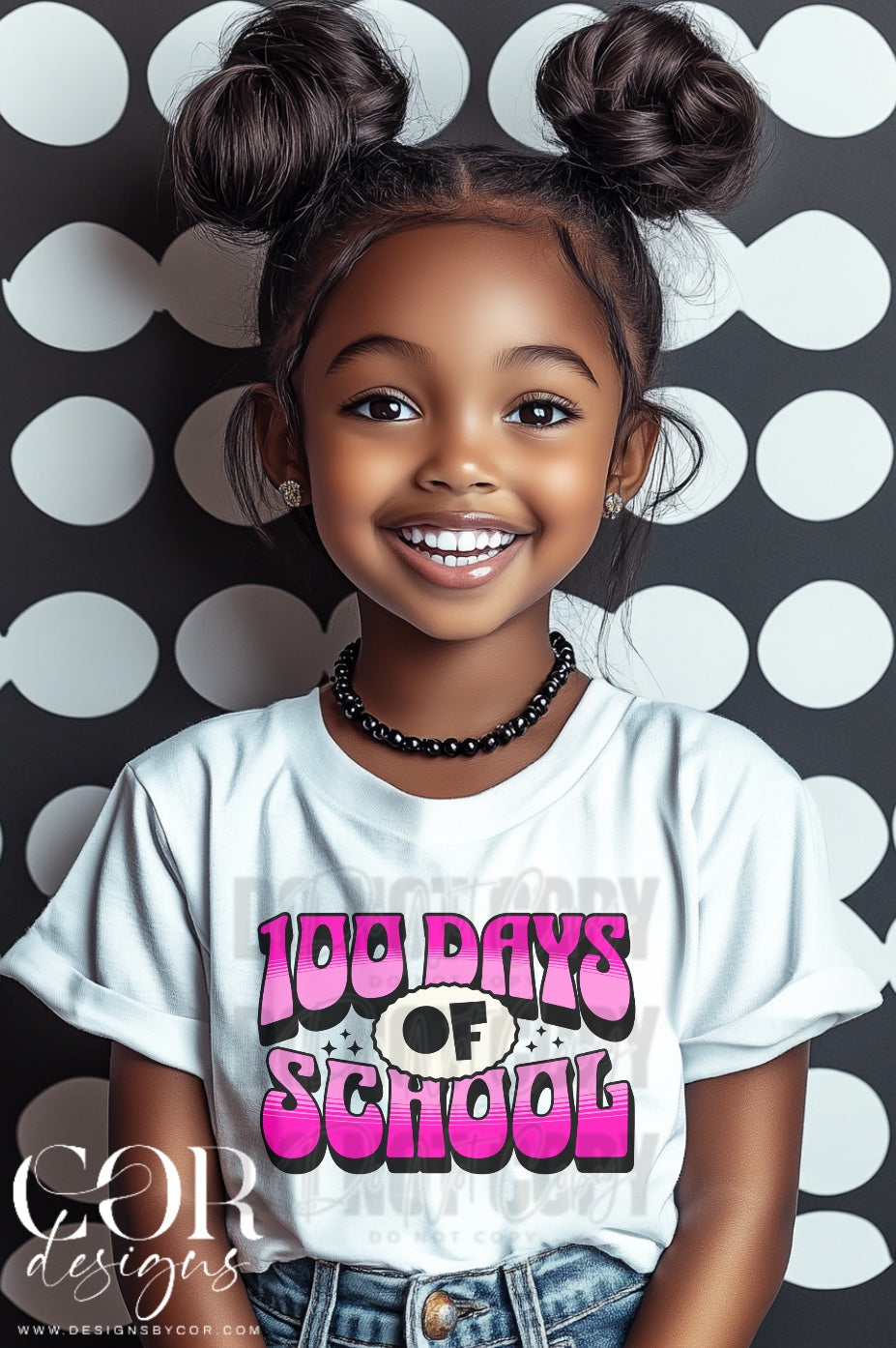 100 days of school (pink)