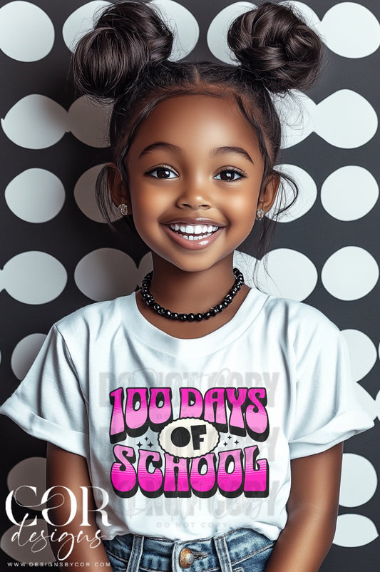 100 days of school (pink)