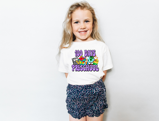100 Days Of Preschool – PURPLE