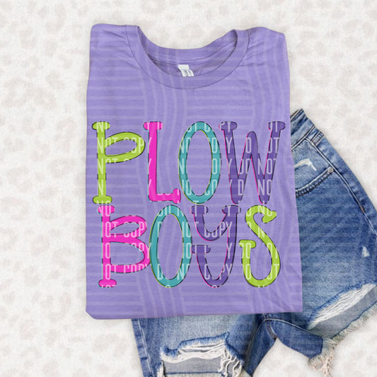 COLORFUL PLOWBOYS