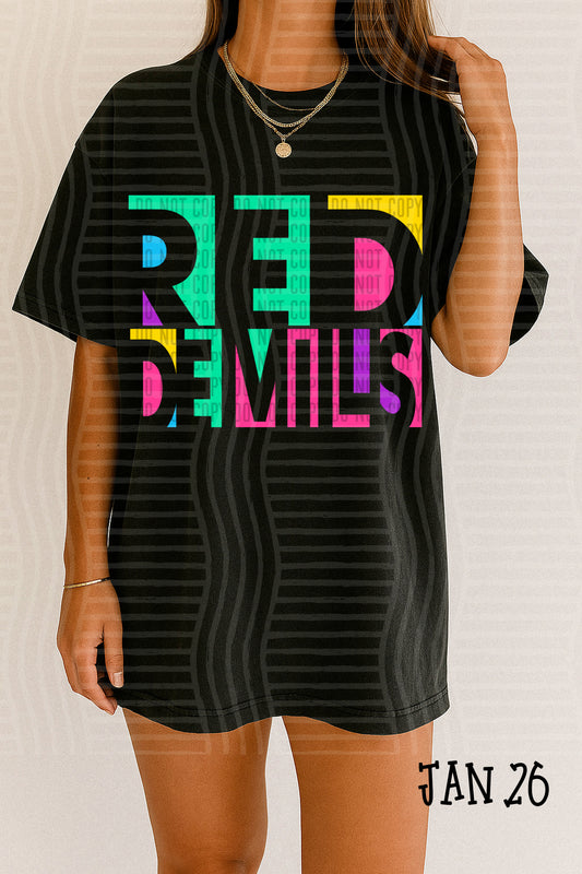 RETRO RED DEVILS