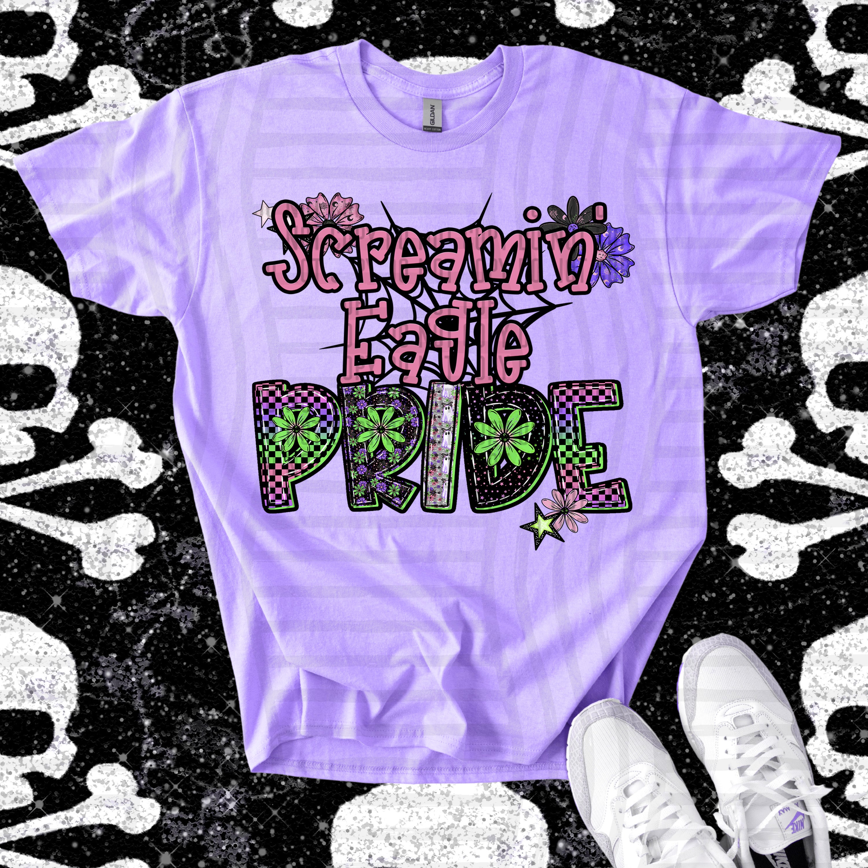 Screaming Eagle Pride (halloween boo girl) – Earthline Customs