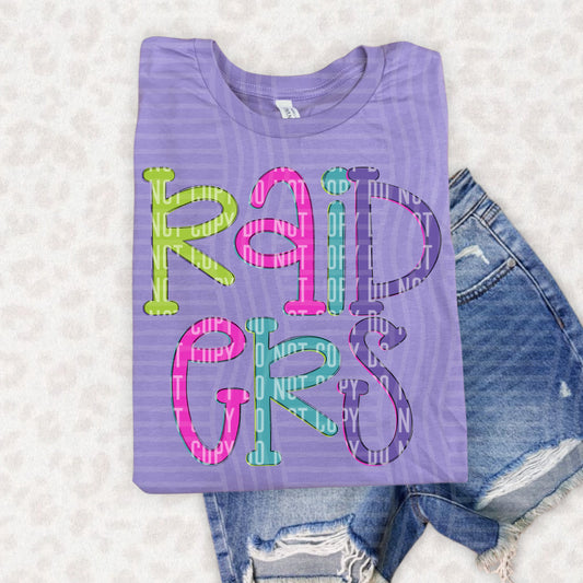 COLORFUL RAIDERS