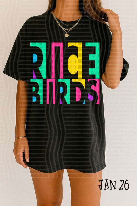 RETRO RICEBIRDS