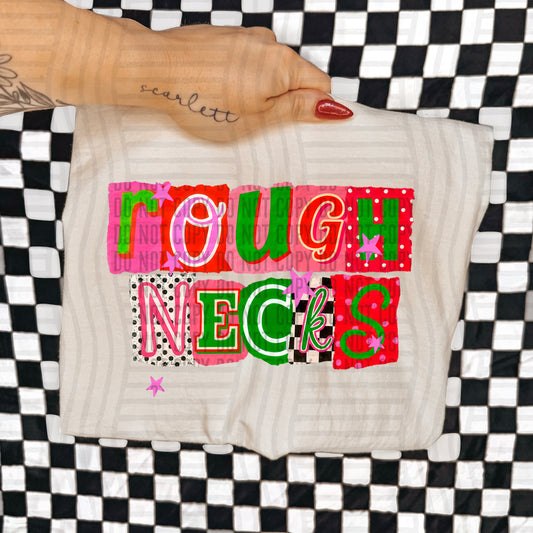 ROUGHNECKS RED & GREEN CHECKERS