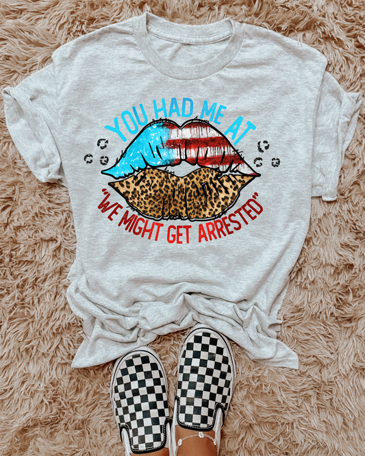 You had me at "we might get arrested" (leopard)