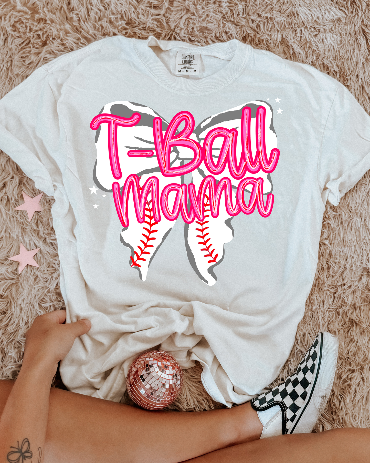 T- Ball Mama Bow