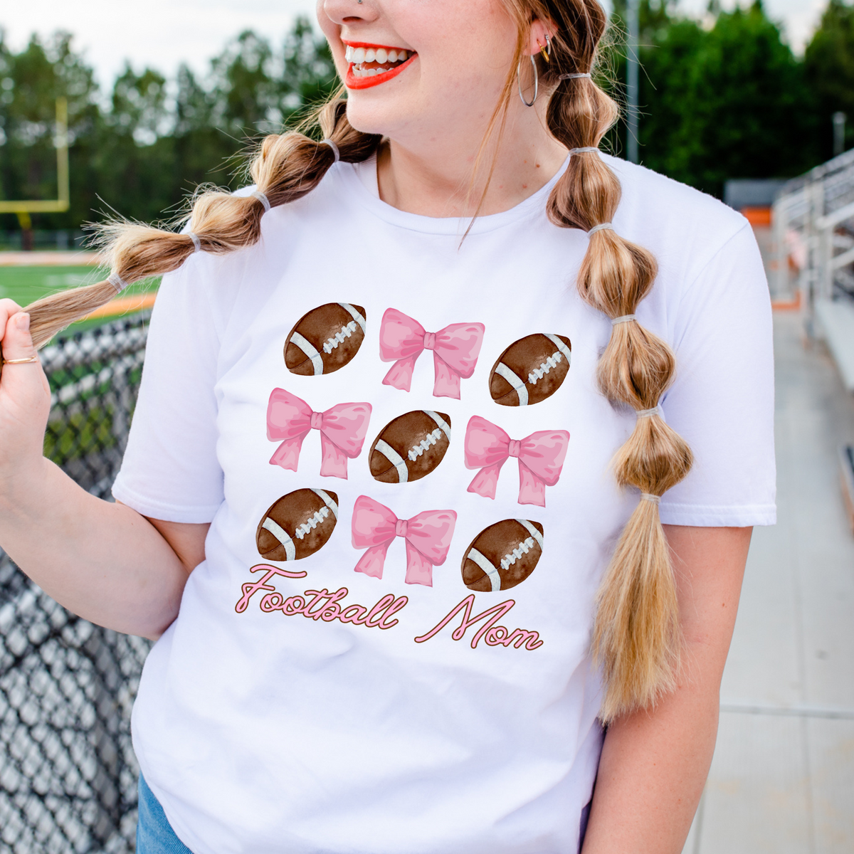 Football Mom Coquette Collage