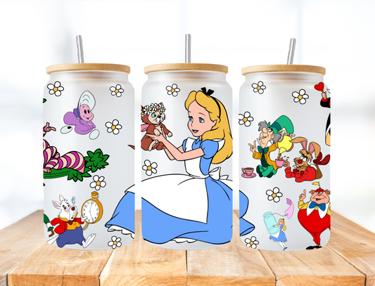 Alice in wonderland - UV Libby Wrap