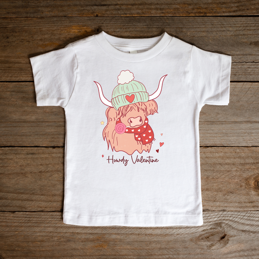 Howdy Valentine  - Hipster Cow