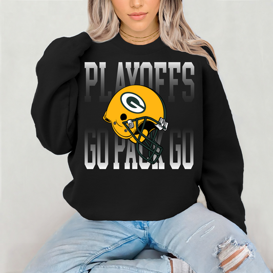 Packers Go Pack Go Playoffs Faded