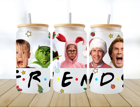 Christmas Movie Men FRIENDS - UV Libby Wrap