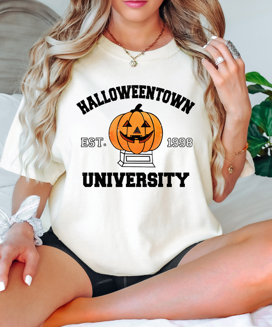 Halloweentown University - black letters
