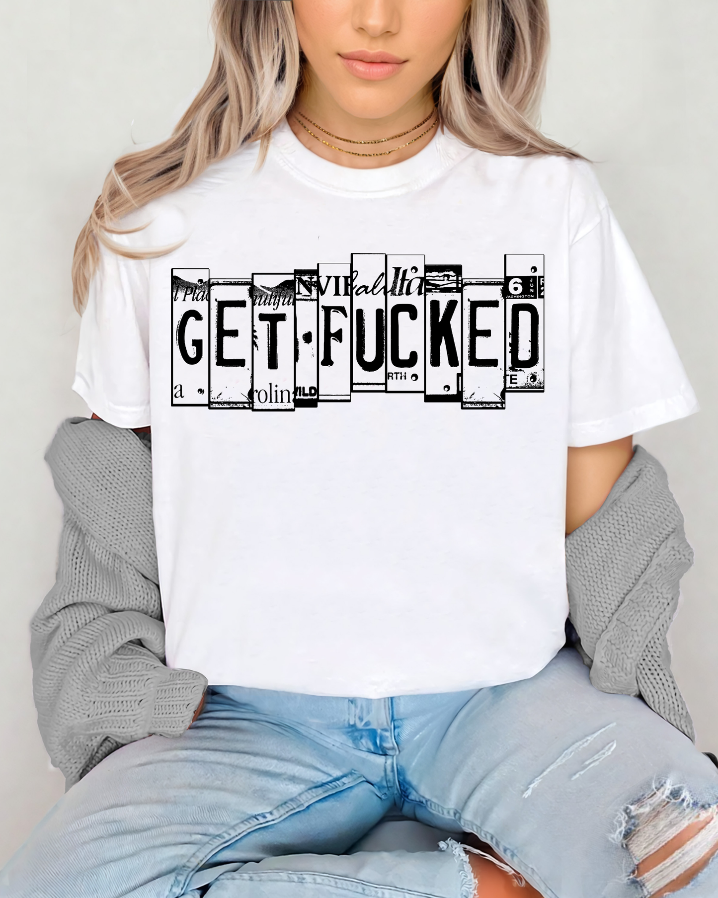 Get Fucked License Plates