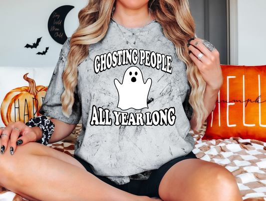 Ghosting people all year long