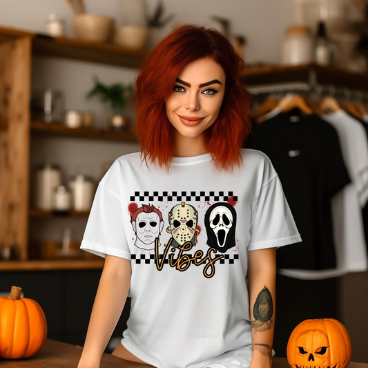 Horror vibes checkered