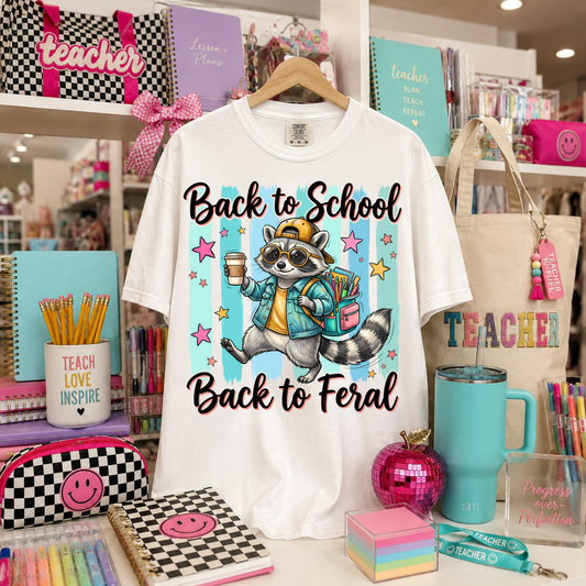 Back to School Back to Feral Racoon