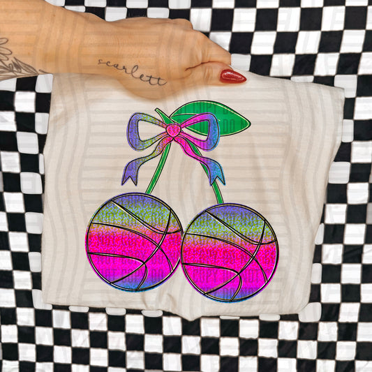 CHERRY LEOPARD BASKETBALL