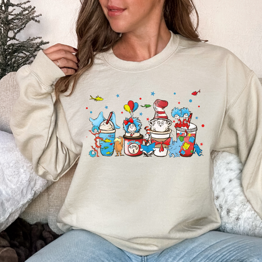 Dr Seuss Drink Collage - DTF Transfer