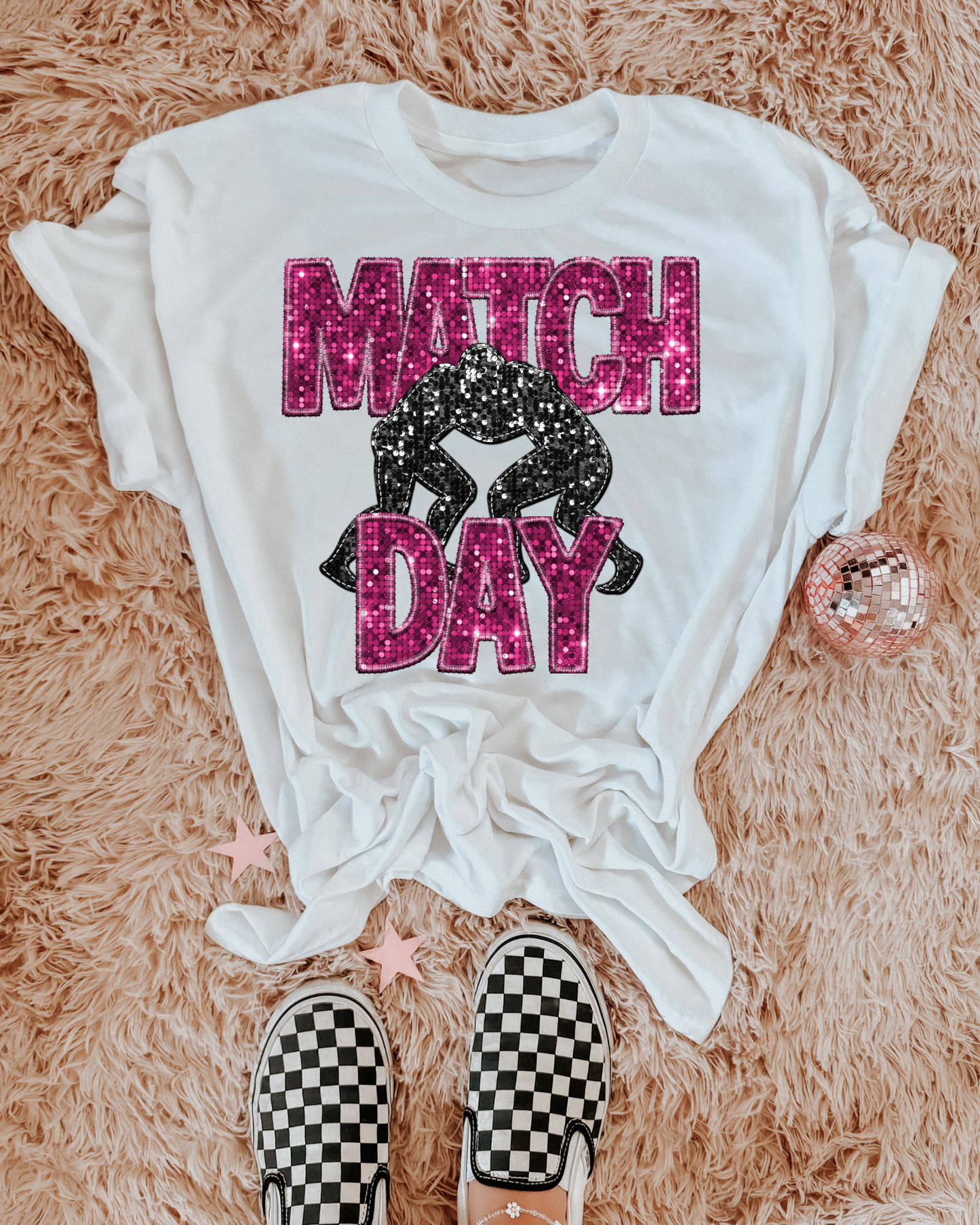 Match Day Pink Glitter