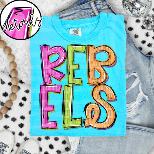 DOODLE COLORFUL REBELS