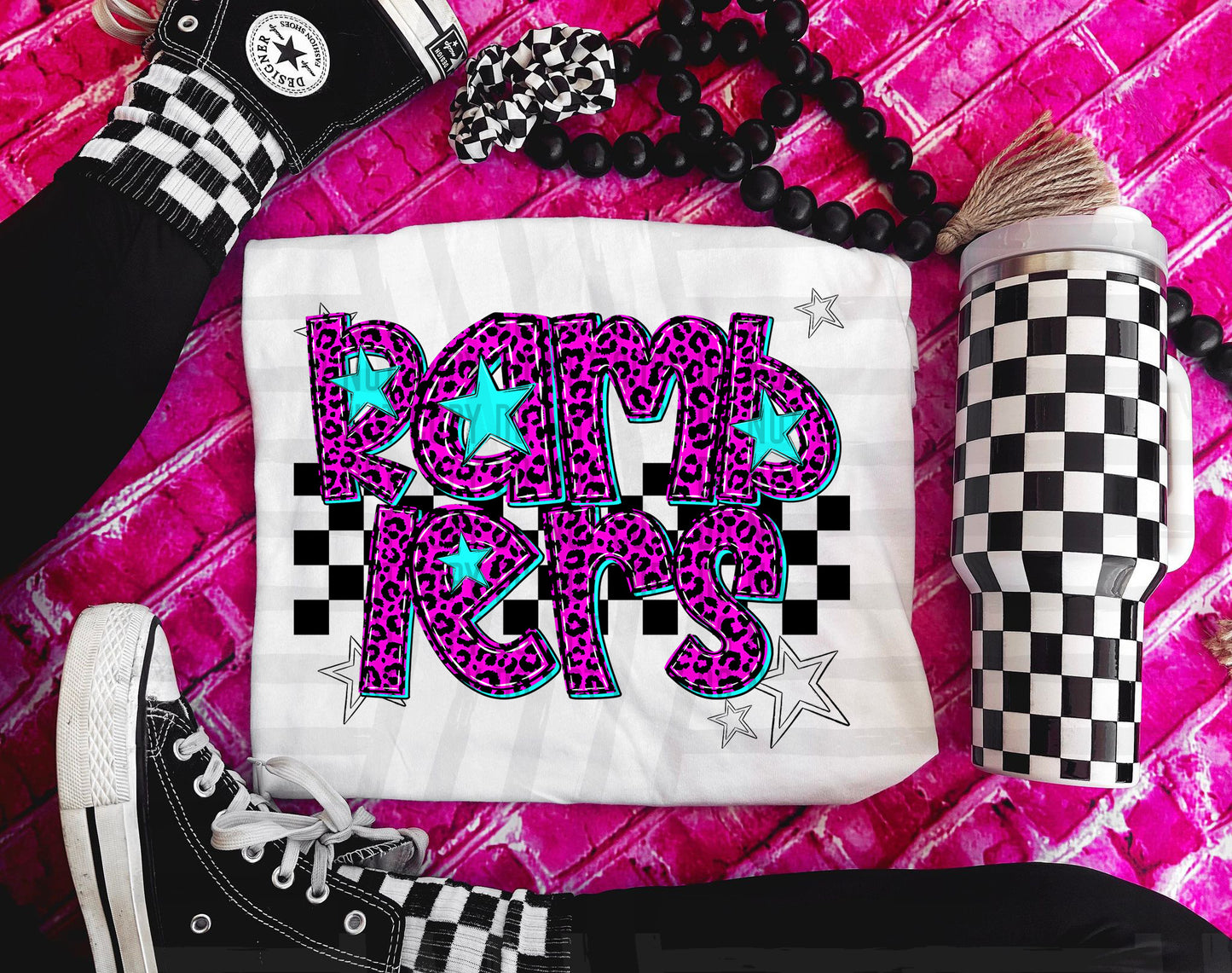 Ramblers (pink neon leopard)