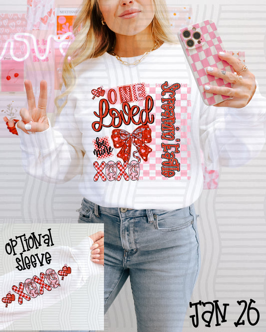 XOXO ONE LOVED SCREAMIN' EAGLE (FRONT ONLY)