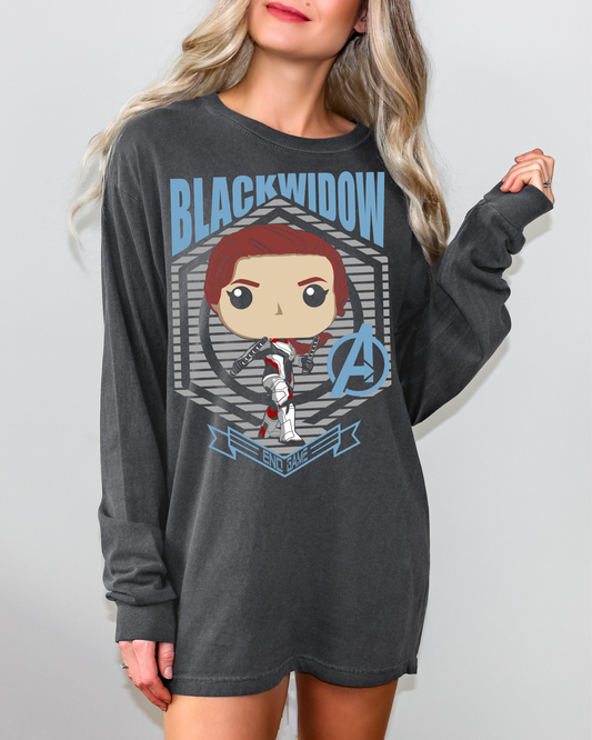 Black Widow End Game Pop Style