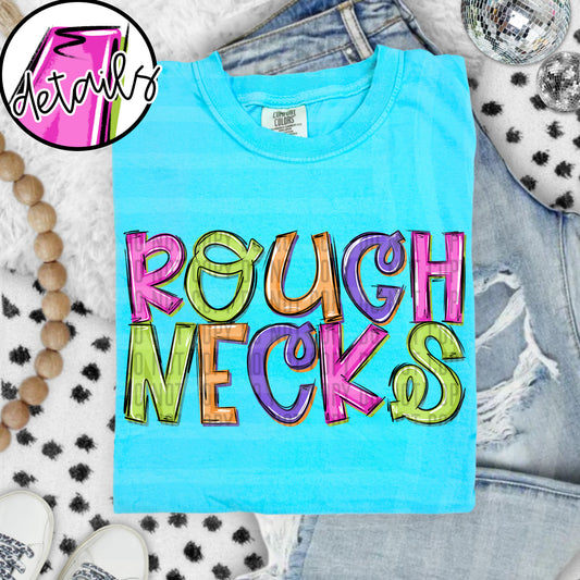DOODLE COLORFUL ROUGHNECKS