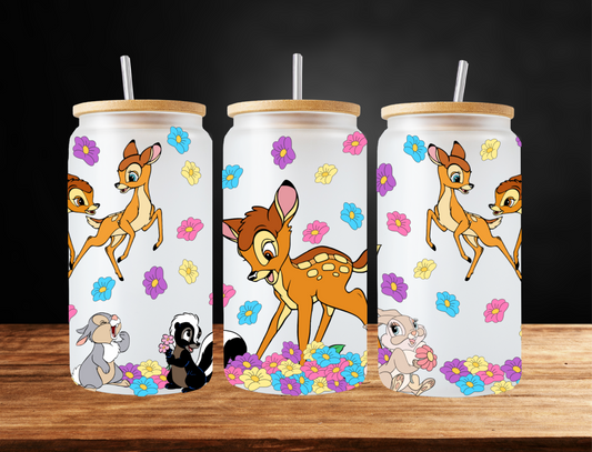 Bambi frolicking - UV Libby Wrap