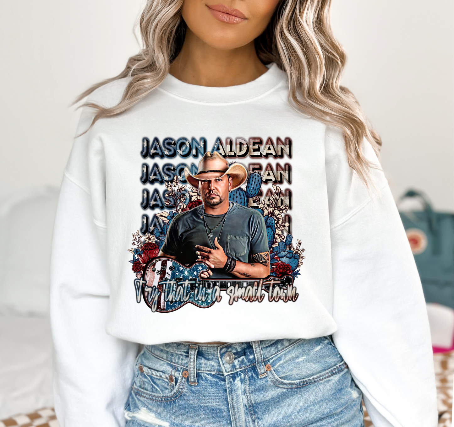 Jason Aldean, try that in a small town