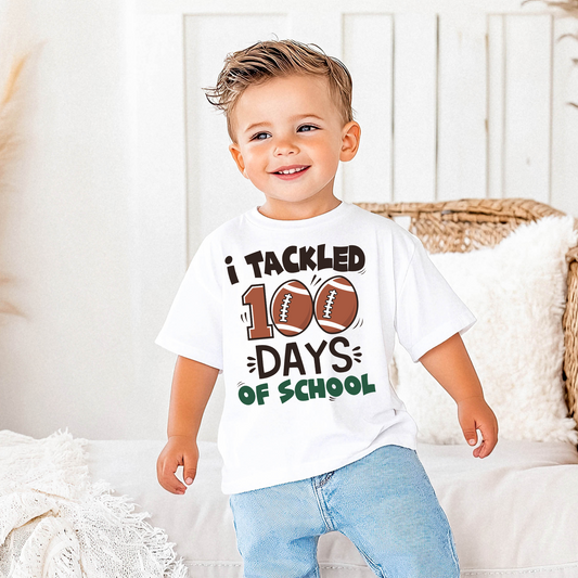 I tackled 100 days of school football