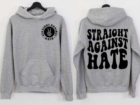 Straight Against Hate- BACK