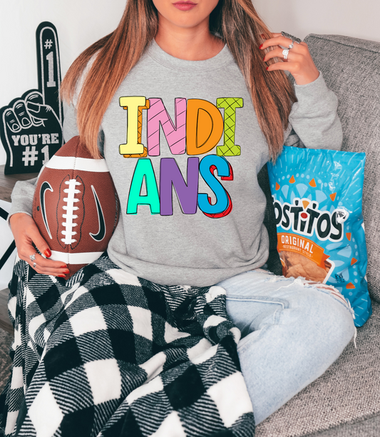 Indians - multicolored