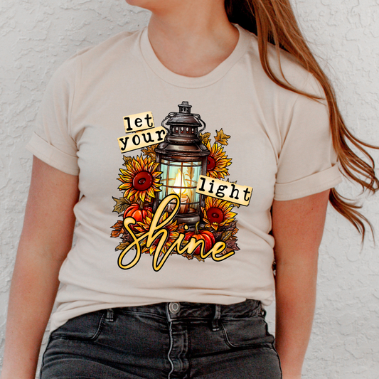 Let Your Light Shine Sunflowers- DTF Transfer