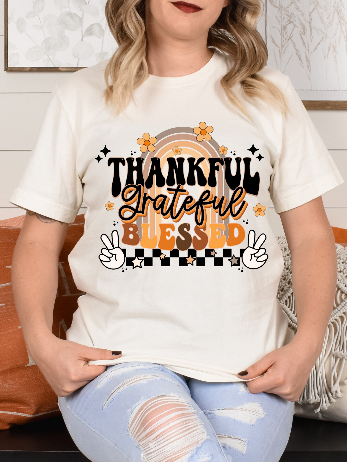 Thankful grateful blessed