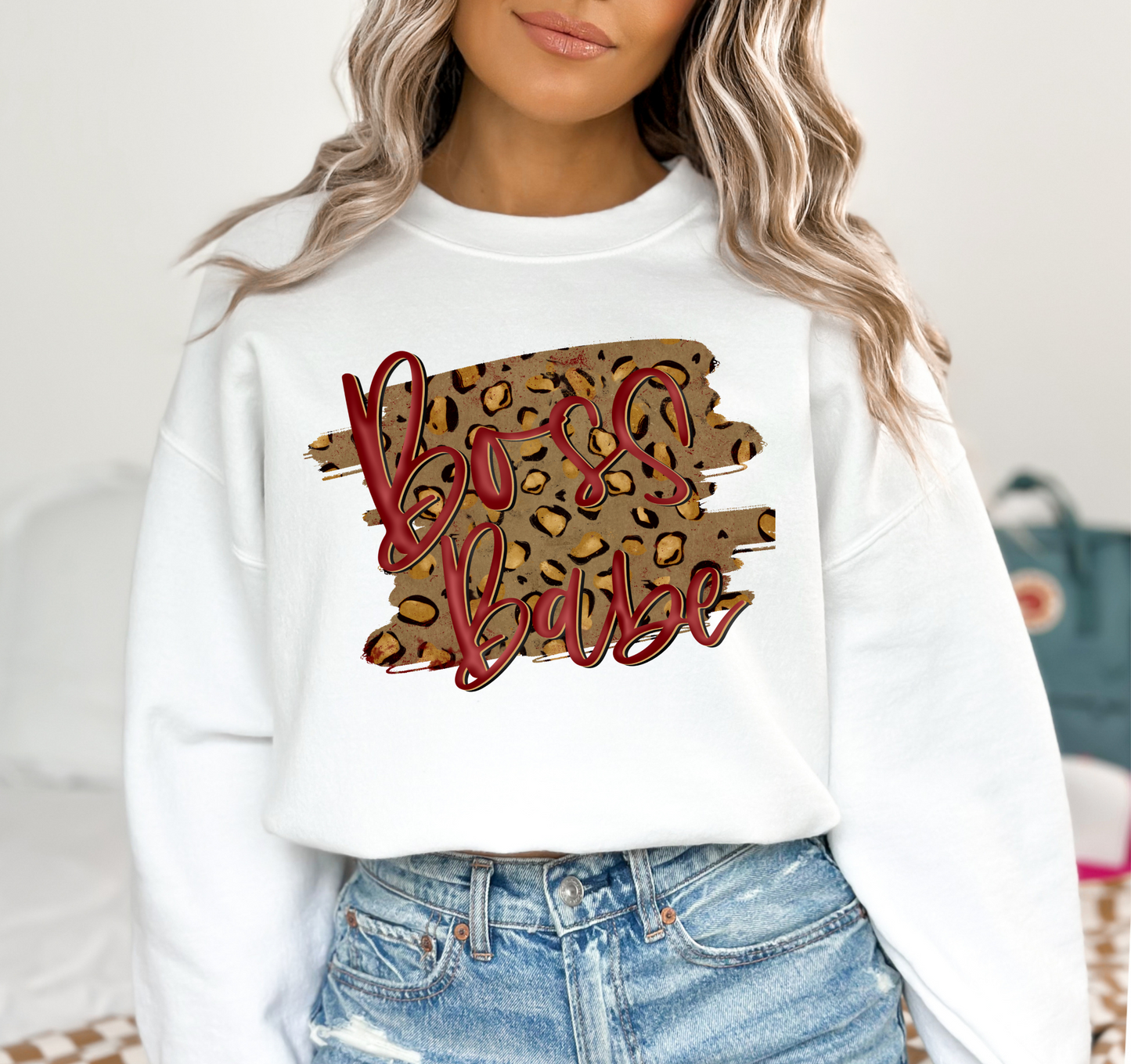 Boss babe - cheetah print