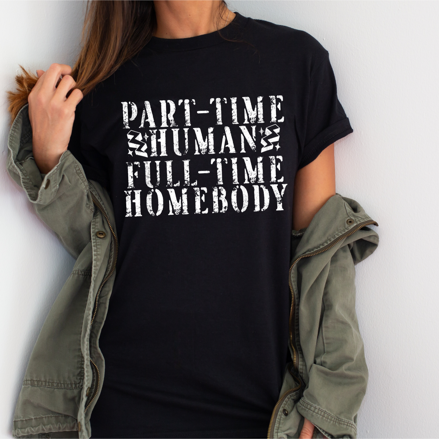 Part-Time Human - WHITE