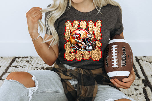 Faux Sequins Niners