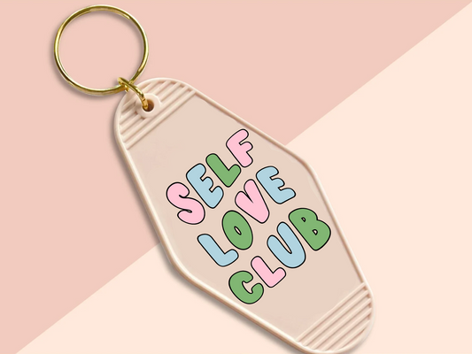 self love club - Motel keychain